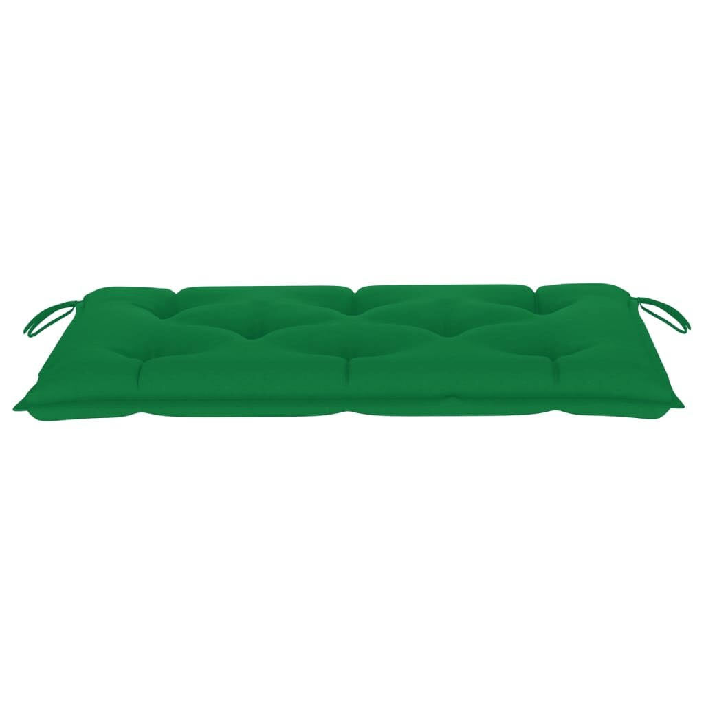 Bench Cushion Water Repellent Outdoor Garden Seat Cushion Oxford Fabric Latitude Run Fabric: Green Polyester