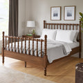 Pioneer Woman Harper Queen - Size Spindle Bed, Homestead Brown