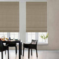 GLOWE Cordless Fabric Roman 30" x 72" Shade in Grey