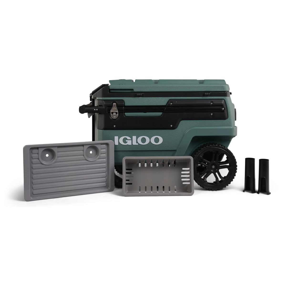 Igloo 70 QT Trailmate Journey Rolling Cooler, Carbonite Gray
