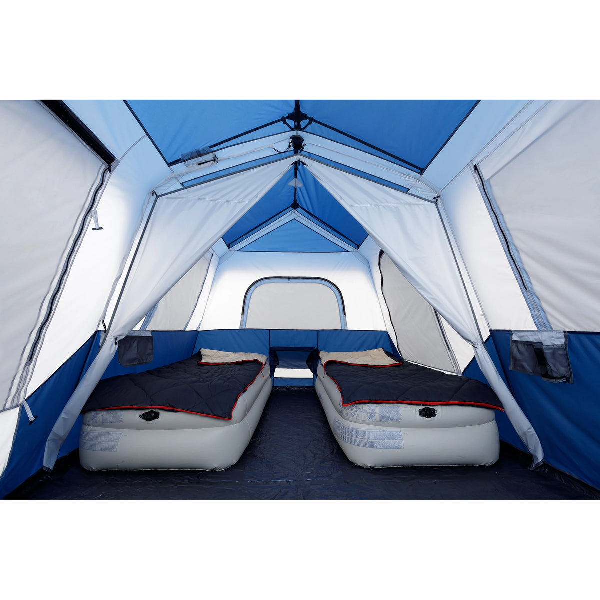 Ozark Trail 13' x 9' 8 - Person Cabin Tent with LED Lighted Poles, 32 lb