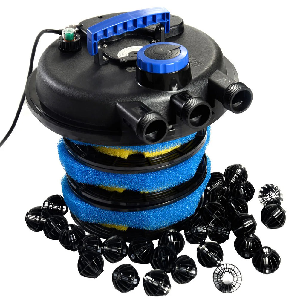 HAPPYGRILL Pond Filter 4000 Gallons Pond Pressure Bio Filter