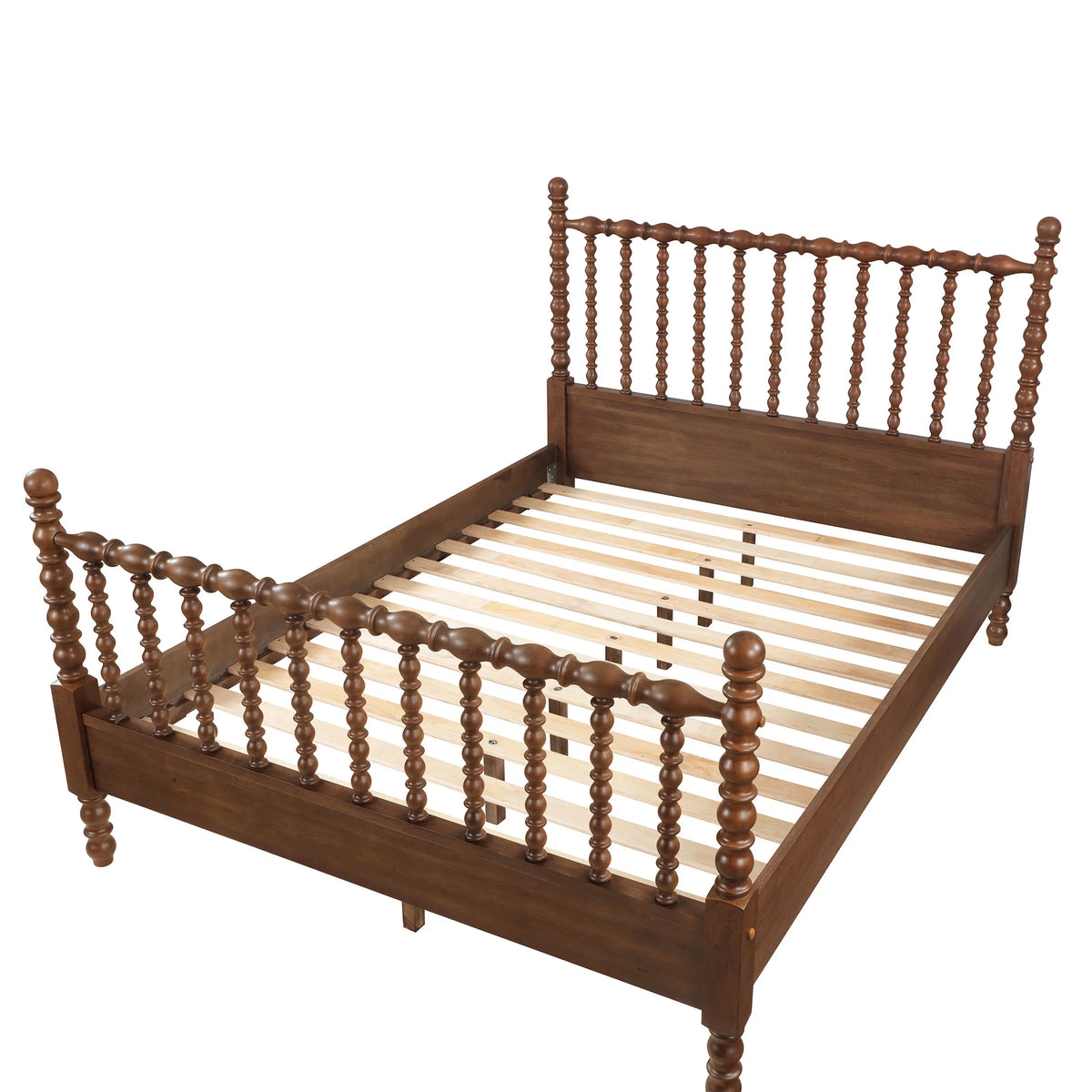 Pioneer Woman Harper Queen - Size Spindle Bed, Homestead Brown