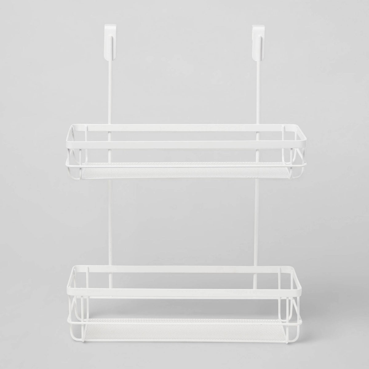 Brightroom Over The Cabinet Tiered Storage Matte White