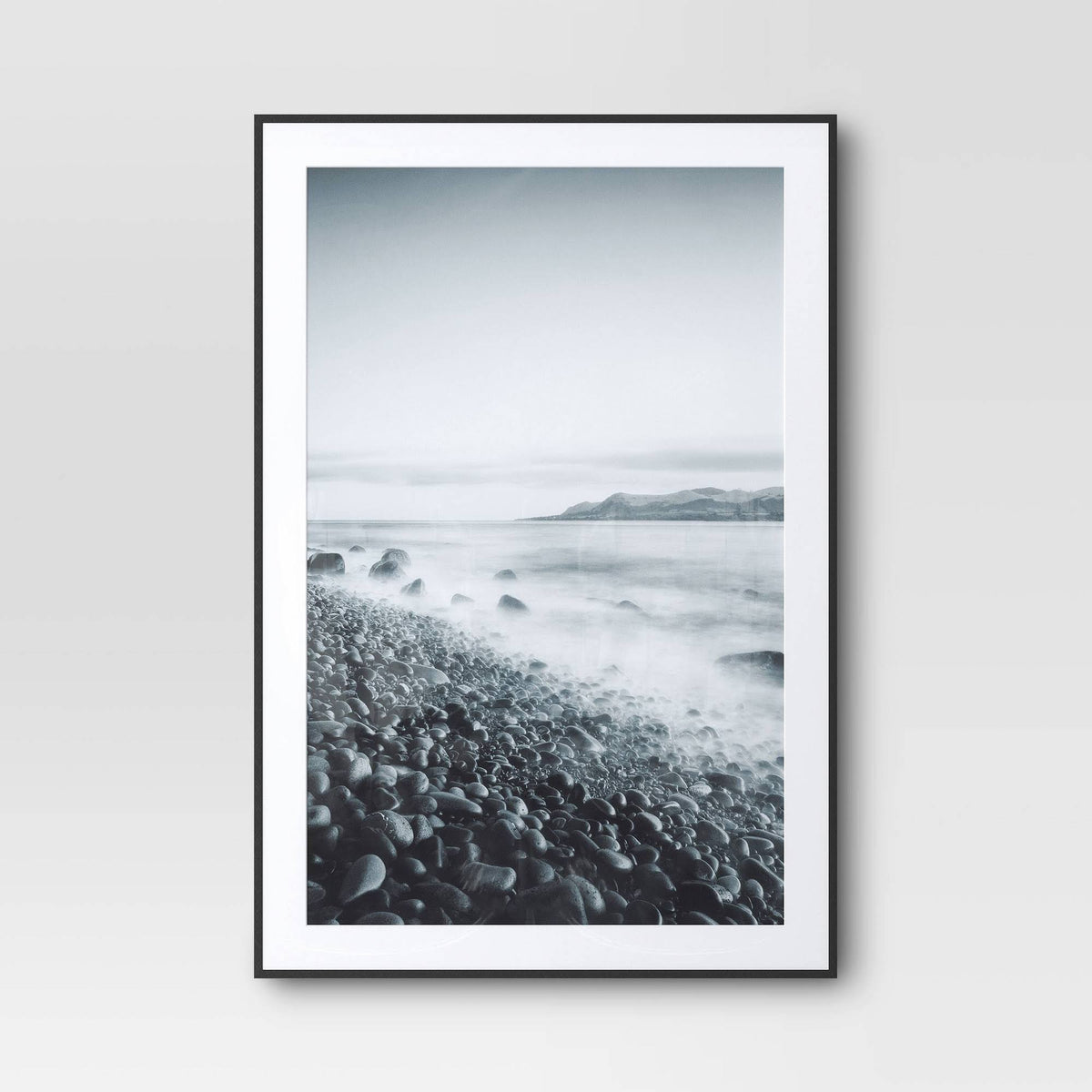 27" x 40" Matted to 24" x 36" Elevated Aluminum Poster Frame Black - Threshold