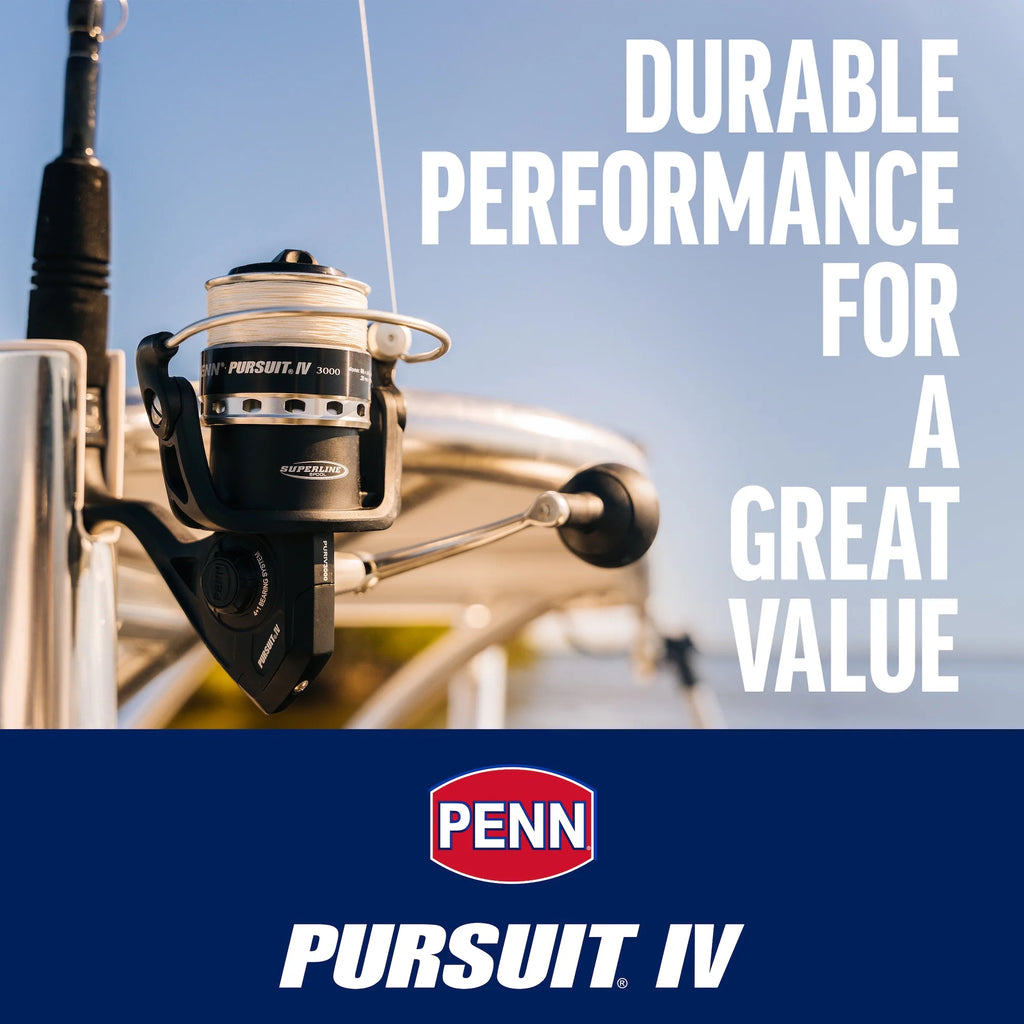 PENN Pursuit? IV Combo, 7' Medium Heavy Fishing Rod, 6000 Size Reel