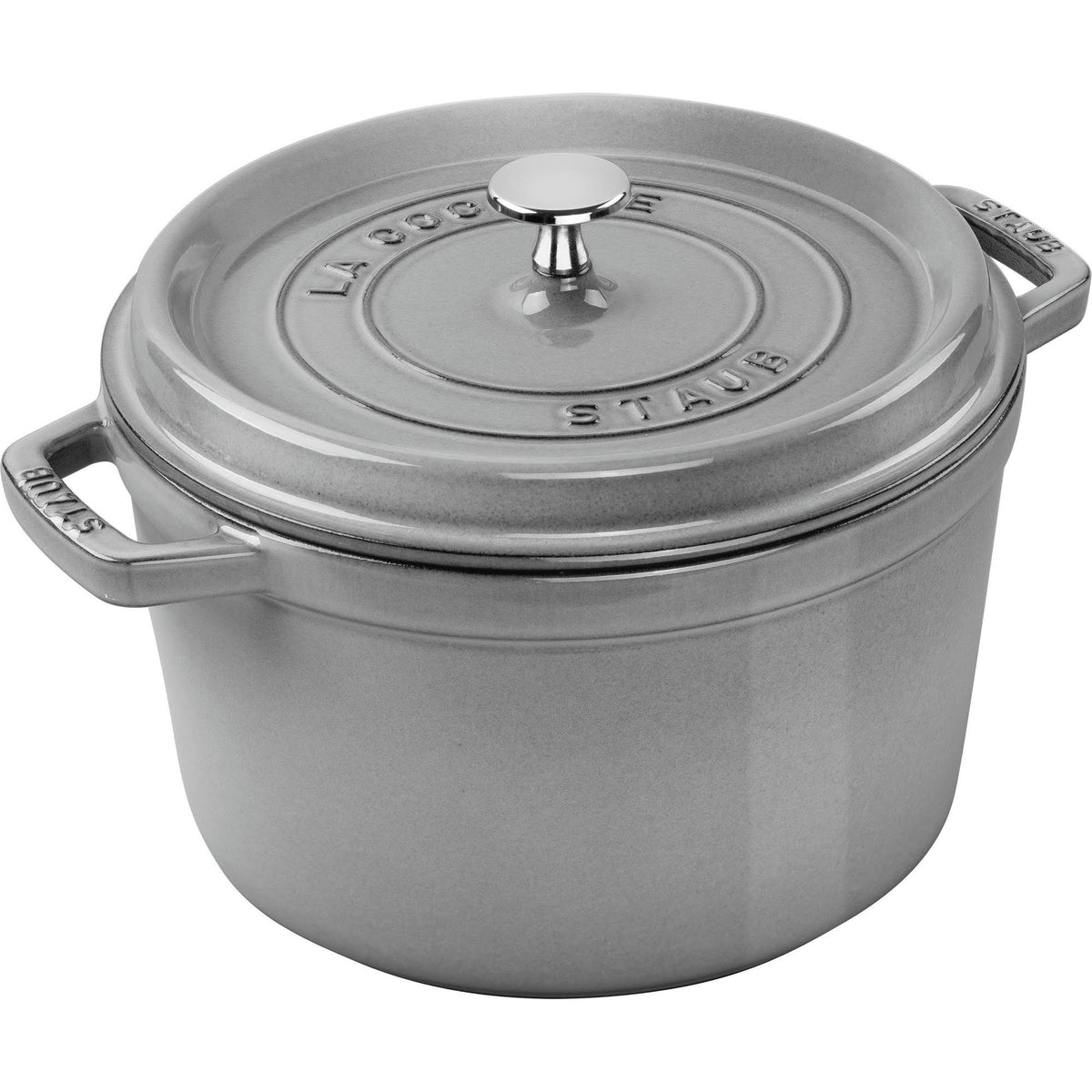 Staub 5-Quart Cast Iron Tall Cocotte - Graphite
