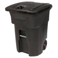 Toter 96-Gal Black Bear-Tight Wheeled Trash Can