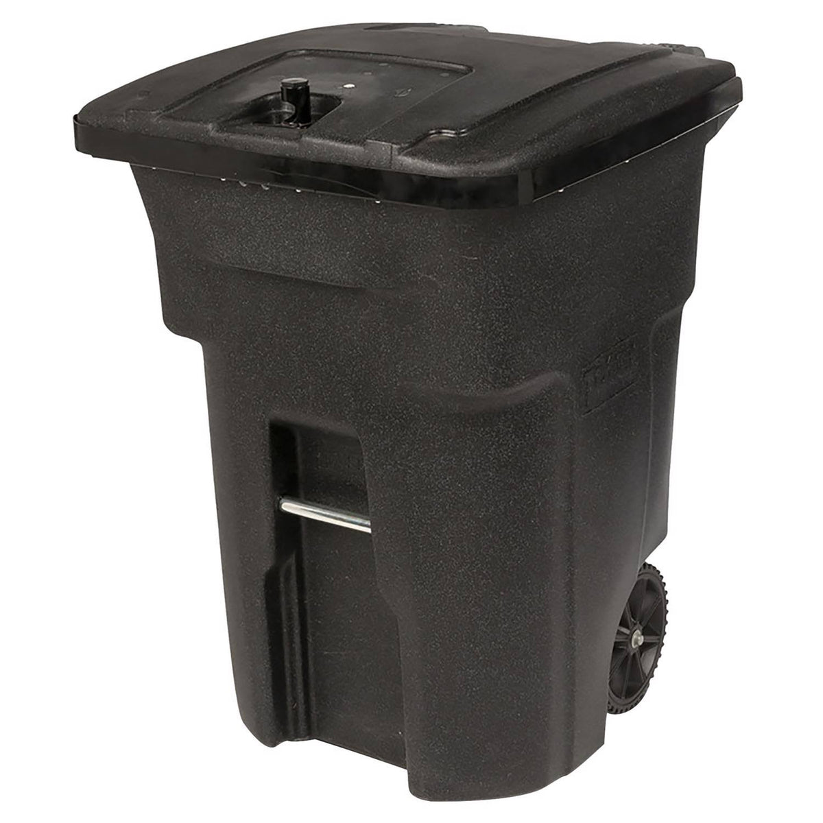 Toter 96-Gal Black Bear-Tight Wheeled Trash Can