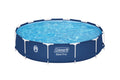 Coleman Steel Pro 12 Ft. x 33 In. Round Metal Frame Above Ground Pool Set