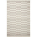 Amber Lewis x Loloi Malibu Indoor/Outdoor Rug in Ivory/Dove III, 5' 1" x 7' 7"