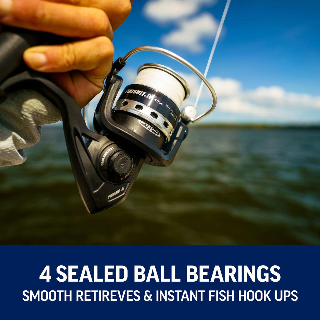 PENN Pursuit? IV Combo, 7' Medium Heavy Fishing Rod, 6000 Size Reel