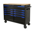 Kobalt 46.1-in L x 37.2-in H 9-Drawers Rolling Black Wood Work Bench | 19045-Instock
