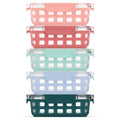Ello Duraglass 3.4 Cup Meal Prep Sets 10pc, 5 Pack Set- Glass Food Storage Container with Silicone Sleeve and Airtight BPA-Free Plastic Lids, Dishwas