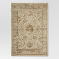 Threshold Vintage Distressed Area Rug, Tan