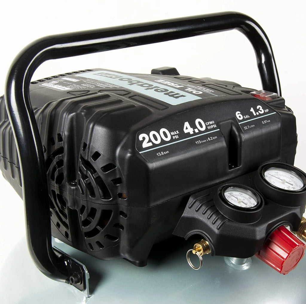 Metabo HPT EC914S THE TANK 200 PSI Pancake Air Compressor 6 Gal