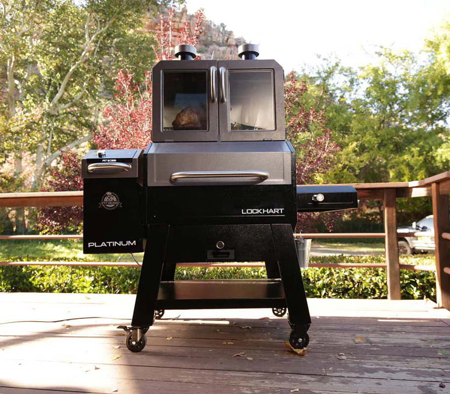 Pit Boss Platinum Lockhart Wi - Fi® and Bluetooth® Wood Pellet Grill and Smoker