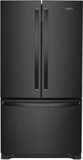 Whirlpool WRF535SWHB 36-Inch Wide French Door Refrigerator with Water Dispenser - 25 Cu. ft. Black