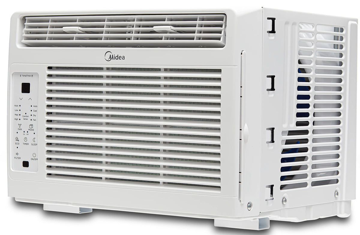Midea 5, 000 BTU Window Air Conditioner, 150 Sq. Ft., White, New