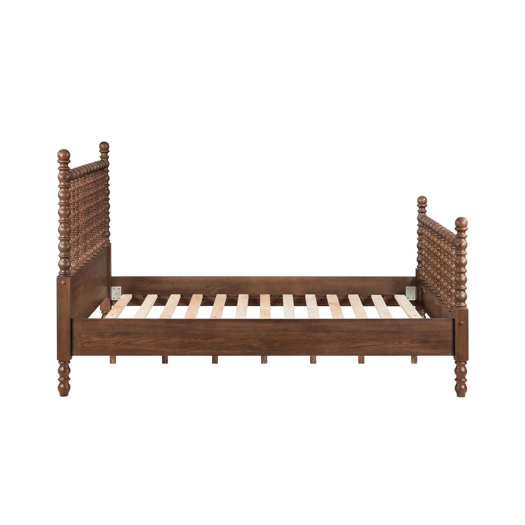 Pioneer Woman Harper Queen - Size Spindle Bed, Homestead Brown